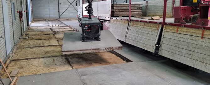 gebruikte Stelconplaten