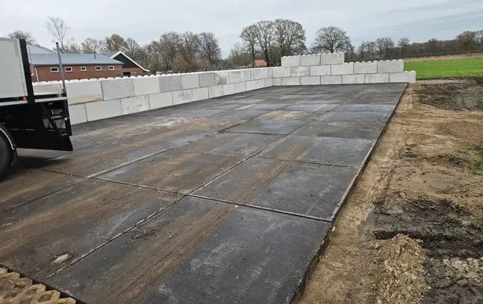 Gebruikte betonplaten 200 200 Rijssen