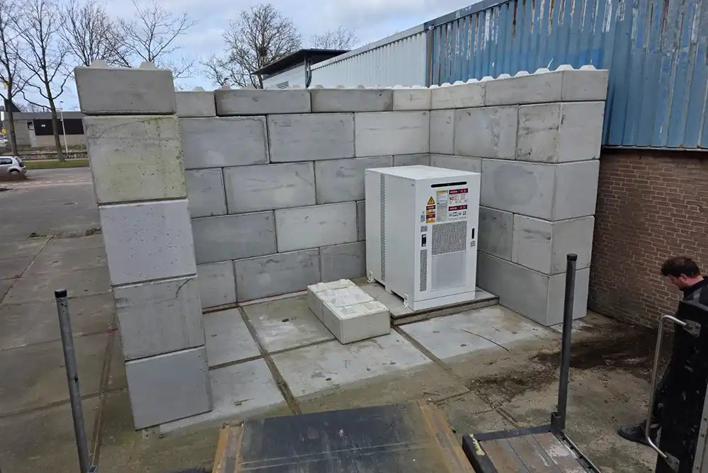 stapelblokken brandwerende muur accu katwijk 001